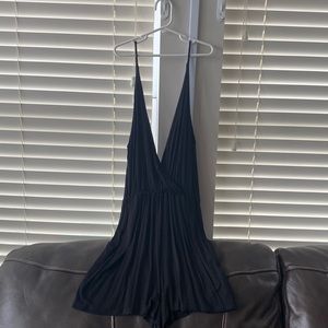 Black Windsor Romper